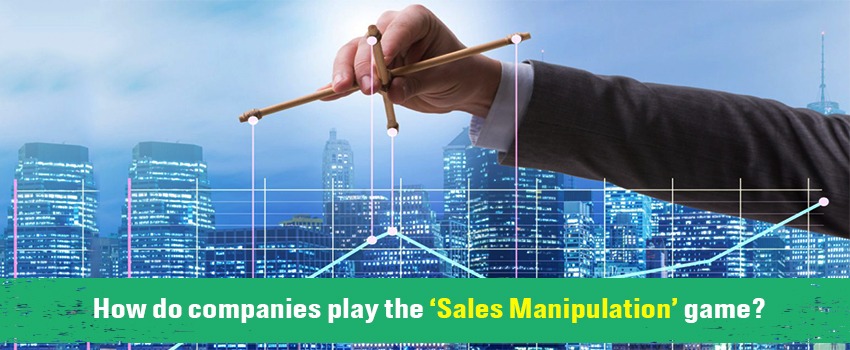 how do companies play the sales manipulation game