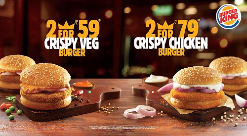 burger king india menu