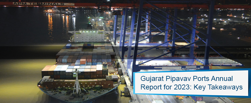 Gujarat pipavav ports annual report for 2023- key takeaways