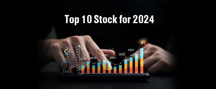 top 10 stocks in 2024